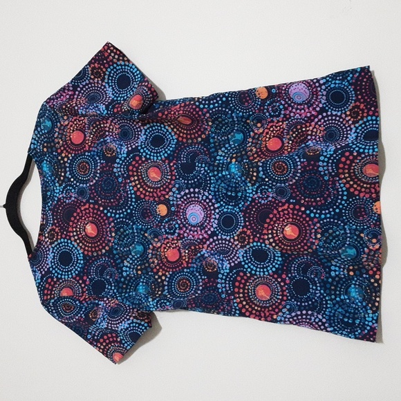 Butter Soft Medical Srubs Colorful  Patterned Women XS Bundle 4 - Picture 12 of 14